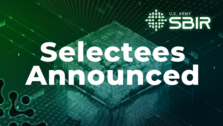 SBIR Selectees Announced